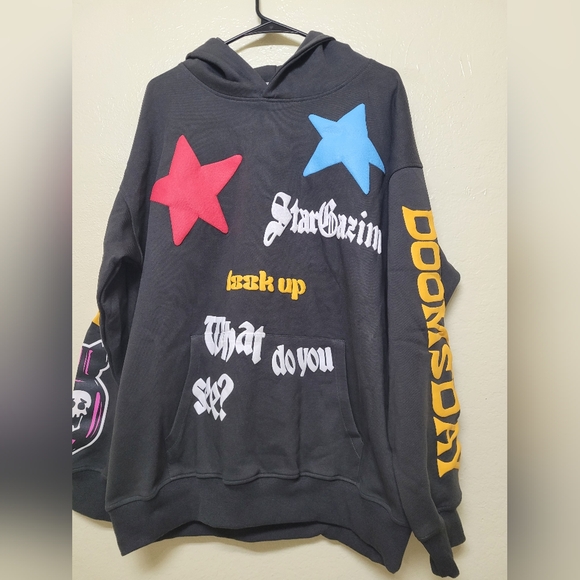 Aelfric Eden Other - New Grey Dark Unisex Aelfric Eden Hoodie oversized M